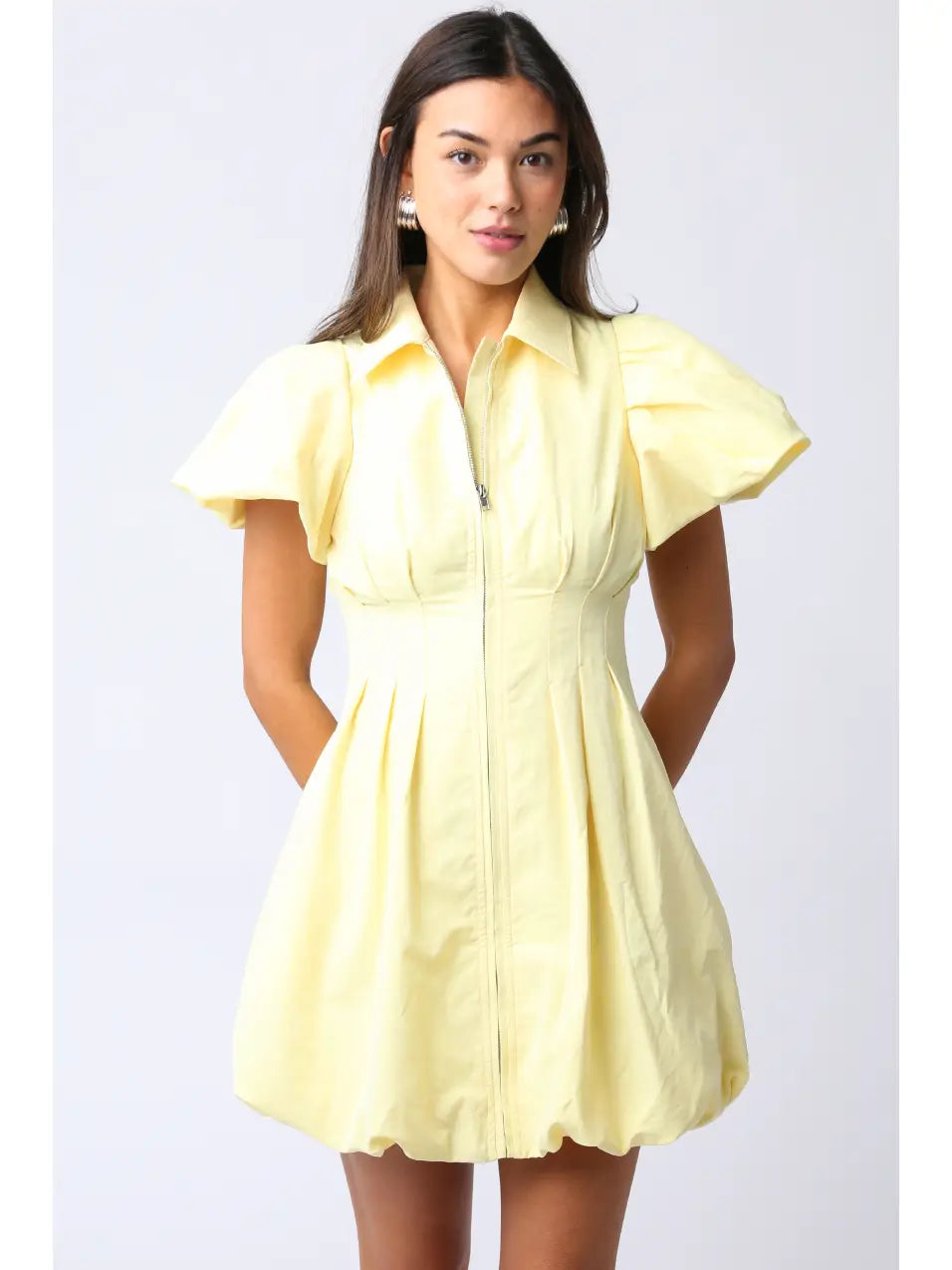 Golden Hour Bubble Dress