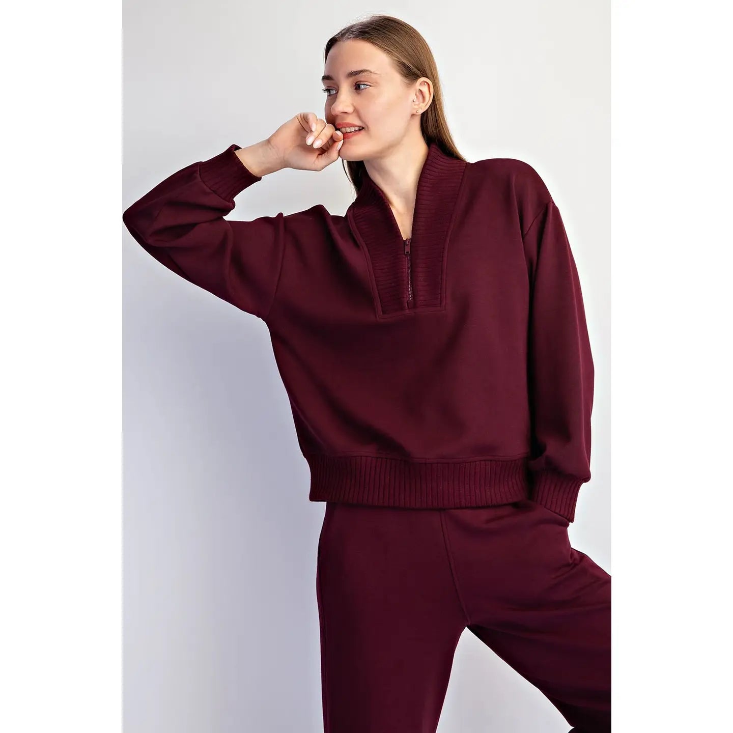 Burgundy Bliss Lounge Set
