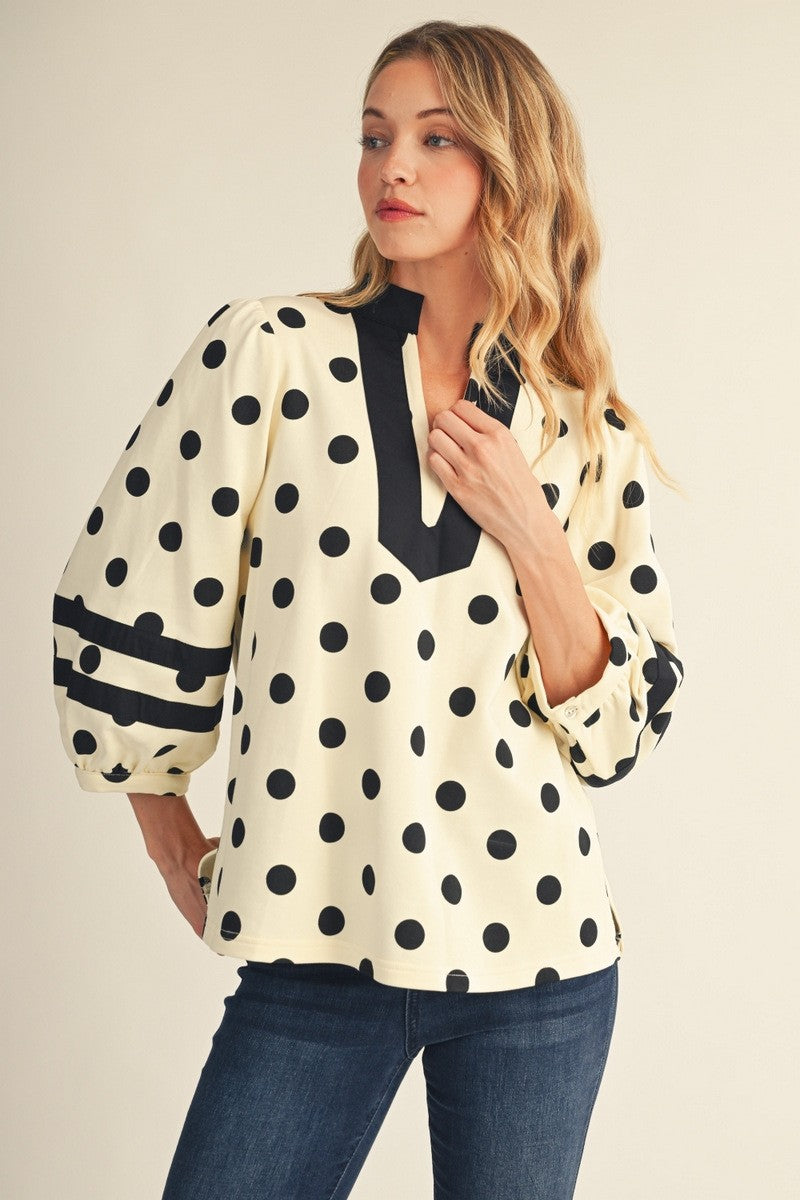 Dotted to Perfection Top