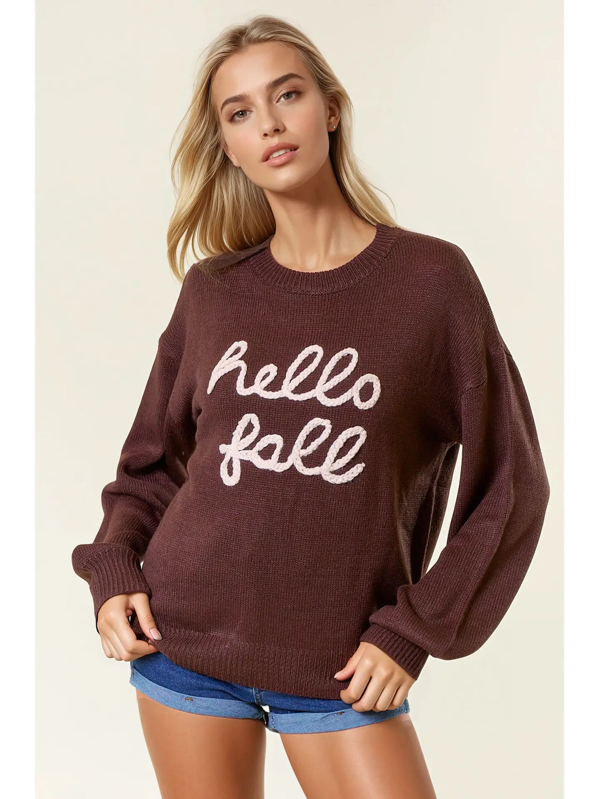 Hello Fall Darling Sweater