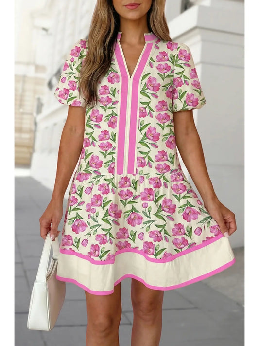 Petal Pop Mini Dress