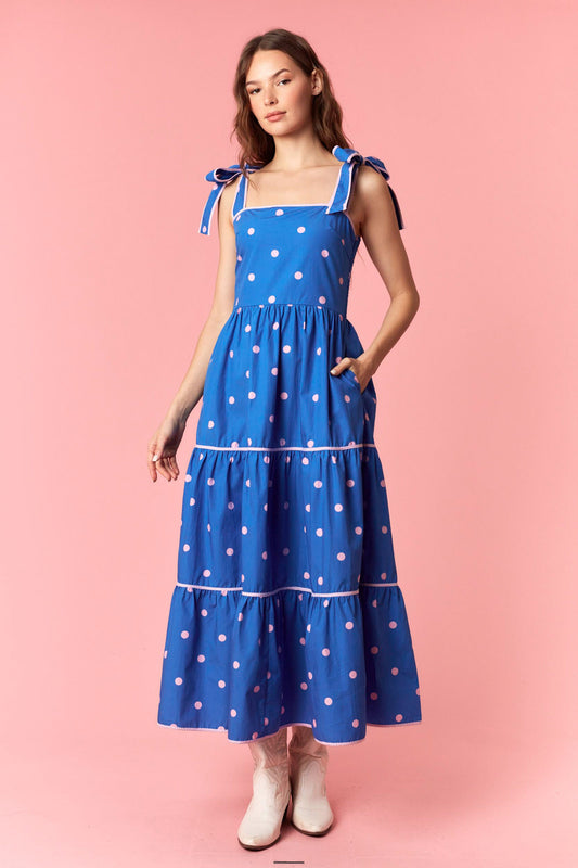 Daydream Dotted Dress