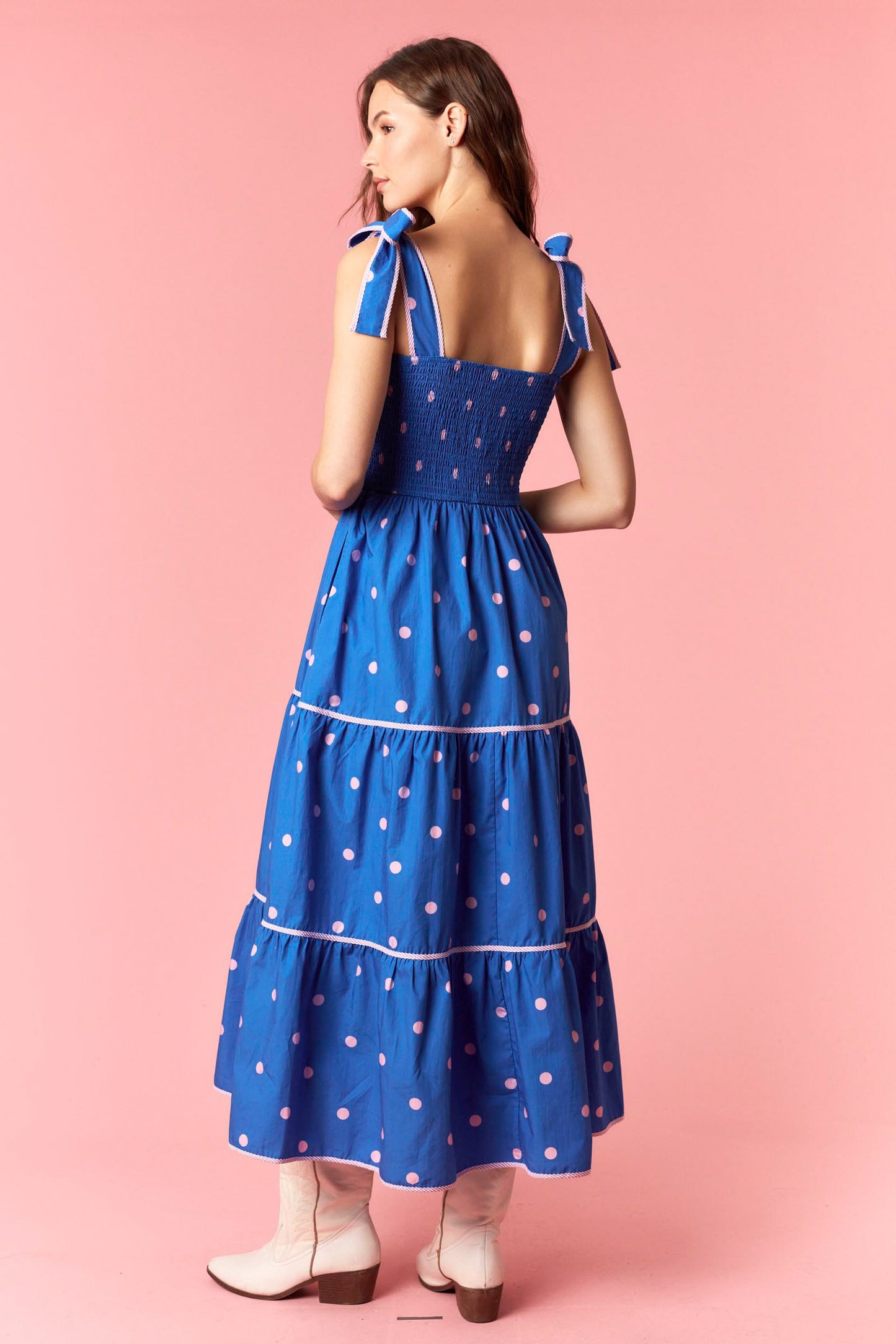 Daydream Dotted Dress